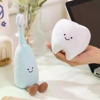 ราคา ตุ๊กตาฟันนุ่มเหมือนจริง ของเล่นเด็กสำหรับดูแลช่องปาก แปรงสีฟัน ตุ๊กตาดูแลฟัน ของขวัญวันทันตกรรม กิจกรรมดูแลฟัน ตุ๊กตา ชินจัง โชว์ ช้างน้อย ตุ๊กตา เลย์ ตุ๊กตา ญี่ปุ่น hangyod (1733344303769290543)