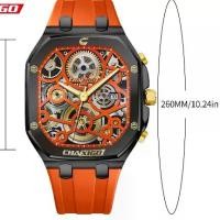 ราคา นาฬิกาสายซิลิโคน สำหรับผู้ชาย ทันสมัย หน้าปัดเหลี่ยม ดีไซน์เกียร์กลวง กันน้ำ การเคลื่อนไหวควอทซ์โลหะผสม นาฬิกาข้อมือเรืองแสง 6918-2 นาฬิกา ขายดี นาฬิกา ควอตซ์ นาฬิกา สวยๆ นาฬิ (1732443489030473294)