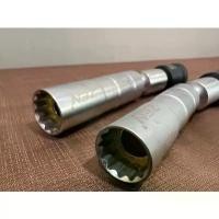 ราคา ZEN บล็อกหัวเทียน ลูกบล็อก ถอดหัวเทียน ข้ออ่อน แม่เหล็ก 3/8 + ข้อลด 3/8-1/2" สามารถใช้ด้าม 3/8" และ 1/2" สินค้าพร้อมส่ง (1734348072925758753)