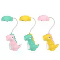 ราคา โคมไฟ LED ไดโนเสาร์, โคมไฟตั้งโต๊ะอ่านหนังสือ, ชาร์จด้วย USB, ปลั๊กอินแบบใช้คู่, โคมสองหัว, เหมาะสำหรับข้างเตียง (1731877142343484867)