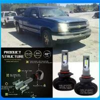 ราคา ไฟหน้า LED, สีขาว, 6000 พัน S1, โคมไฟ NW, 2 ชิ้น, เหมาะสำหรับ Chevrolet K1500 Suburban 1992-999 (ไฟหน้า), ปลั๊กแอนด์เพลย์ (1732249095751763991)