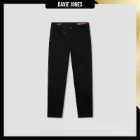 ราคา DAVIE JONES กางเกงยีนส์ Slim Fit Jeans CO0074 สีดำ COD (1734151247708915298)