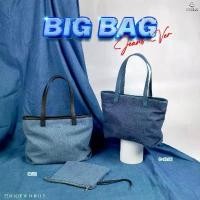 ราคา กระเป๋า Shopping bag JEANS แบรนด์ CICELLE (ซีเซล) 5218 (1734344104482604597)