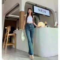 ราคา jeans ผ้ายีนส์ เอวสูง กางเกง ยีนส์ กางเกงยีนส์ กางเกงยีนส์ขาม้า เอวสูง ผ้ายืด สียีนส์สนิม ใส่สบาย ใส่แล้ว ขาดูยาว สูง พรางหุ่นดูผอมสวย jeans ผ้ายีนส์ เอวสูง กางเกง ยีนส์ กางเกงยีนส์ (17343799323735182