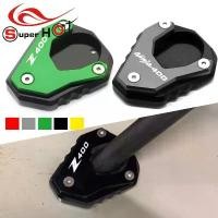 ราคา For KAWASAKI NINJA400 Z400 NINJA 400 Z 400 Motorcycle Accessories Kickstand Foot Side Stand Extension Pad Support Plate (1734431823456470417)