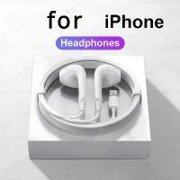 ราคา Original headphones Compatible with iPhone 14, 11, 12, 13, Pro Max, XR, x, xs, se, 6, 6s, 7, 8 plus, Bluetooth and wired headphones, electronic accessories. (1734206522162185987)