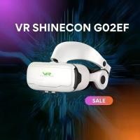 ราคา แว่น VR 3D , แว่น 3D, แว่น virtual reality , VR SHINECON G02EF Stereo Headset Virtual Reality Headset Glasses Virtual 3D Smartphone + Earphone for 4.7 - 6 inch Mobile Phone แว่น VR (172955147342089658