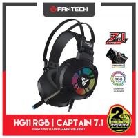 ราคา FANTECH รุ่น HG11 RGB (Captain 7.1) Stereo Headset for Gaming หูฟังเกมมิ่ง แบบครอบหัว มีไมโครโฟน ระบบสเตอริโอ ไฟรอบหูฟัง (1733446769528702027)