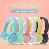 ราคา [Tiktok] หูฟังบลูทูธ ชุดหูฟังบลูทูธแบบสวมศีรษะ Y08 หูฟังครอบหู Bluetooth Headphone Stereo ใส่เมมได้ คุยโทรศัพท์ได้ ใหม่ หูฟัง ของ Explosive Macaron Headset Y08 (1733508675443394360)