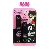ราคา [COD] Ob-1352 Obuse Mascara & Eyeliner Volume Waterproof (1734282556716254311)