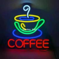 ราคา ป้ายไฟนีออน LED Coffee Coffee รูปแก้วกาแฟสีสด ไฟแต่งร้านกาแฟ คาเฟ่ เพิ่มความโดดเด่น (1734397198251624084)