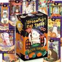ราคา Dreaming Cat Tarot Magical Fantasy ไพ่ยิปซีแท้น้องเหมียวขอบทองหรูหรา ไพ่ทาโร่ต์ ไพ่ออราเคิล Oracle (1734391788856182732)