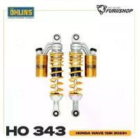 ราคา ♫โช๊คหลังแต่ง Ohlins HO 343 For Honda Wave 125i 2023+ FuriiShop♙ (1734363312510895515)
