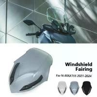 ราคา Fit For YAMAHA N-MAX 155 2021-2024 N-MAX155 NMAX155 Windshield Windscreen Motorcycle Wind Deflector (1734367190997369995)