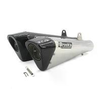 ราคา Slip on Universal Exhaust Motorcycle Muffler Escape Moto Pipe Motocross Exhaust Systems Tip Bro-cks For GSXR1300 S1000RR 60MM (1734184604239759197)