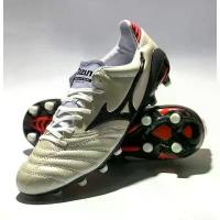 ราคา รองเท้าฟุตบอลกลางแจ้ง Mizuno Morelia Neo II MD สีขาวมุก สำหรับผู้ชาย หลายขนาด จัดส่งฟรี น้ำหนักเบา futsal shoes hara futsal (1733262735652324597)