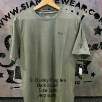 ราคา เสื้อยืด Oakley Flag Tee สี Dark Brush (1733545778375722160)