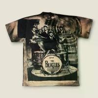 ราคา เสื้อยืด The Beatles สกรีนเต็มตัว เสื้อวงร็อคคลาสสิค สไตล์วินเทจ 90s (Bootleg) สินค้าดี (1733843351685662420)
