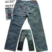 ราคา กก16 มือสอง ขายตามสภาพ มือสอง ขายตามสภาพ กางเกงยีนส์ Wrangler สำหรับผู้ชาย ทรงตรง สีน้ำเงินซิด กางเกงยีนส์ 36x30ทรงหลวม ขายดี (1733752660894124017)