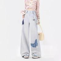 ราคา กางเกงยีนส์สำหรับผู้หญิง สไตล์อเมริกัน เทรนด์จีน ทุกฤดูกาล ย้อนยุคอเมริกัน กางเกงทรงตรงทรงหลวม อินเทรนด์ มาใหม่ ขายส่ง สือ black skirts karina aespa กางเกงยีนส์ คาร์โก้ (1731436144290137977)