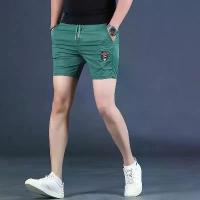 ราคา ขาสั้นผ้าไหมน้ำแข็งสำหรับผู้ชายในฤดูร้อน แฟชั่นทรงเข้ารูป กางเกงสามส่วนบาง กางเกงกีฬาแบบยืดหยุ่น สไตล์ยุโรป กางเกงชายหาด [NEW] กางเกงยีนส์ ขาสั้น ชาย กางเกง ขาสั้น สามส่วน กา (1733384287609259570)