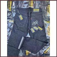 ราคา กางเกงยีนส์ ปั้นเฟดCheck up(ผ้าดิบ) แถมป้ายห้อยพร้อมตะขอ (1734434701266814819)