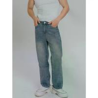 ราคา KINS | ยีนส์ทรงกระบอก Straight jeans สีฟอก Size S - 3XL กางเกงยีนส์ กางเกงยีนส์ผู้ชาย (รหัส : F001) (1734395024368830130)