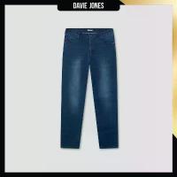 ราคา DAVIE JONES กางเกงยีนส์ Slim Tapered Fit Jeans RE0004 สีกรม (1733614069855454232)