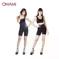 ราคา Onami X Slender สีดำ 1 ชุด(เสื้อกล้าม+กางเกงขาสั้น) แถม Fit bra ชุด COD (1733520479623939287)
