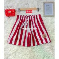 ราคา กางเกงขาสั้น สไตล์วินเทจ ลายทางตรง (1732884721014638510)