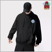 ราคา เสื้อฮู้ด เชลซี ดีไซน์กระเป๋า เสื้อแจ็คเก็ต unisex สำหรับผู้ชายและผู้หญิง แขนยาว สไตล์ Baju Lelaki Baju Sejuk Man Clothing (1734247386470778202)
