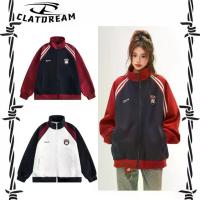 ราคา เสื้อแจ็คเก็ตผู้ชาย ECLATDREAM คอตั้งแบบอเมริกัน มีซิป เสื้อคาร์ดิแกน เสื้อสเวตเตอร์ สไตล์ฤดูใบไม้ผลิและฤดูใบไม้ร่วงใหม่ สำหรับผู้ชายและผู้หญิง เทรนด์วัยรุ่น คู่รัก เสื้อ hara (1734317498215335563)