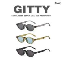 ราคา ALP แว่นกันแดด แว่นวินเทจ ทรงกลม กรองแสงสีฟ้า ป้องกันUV รุ่น SN0102 (1733901994162816781)