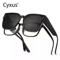 ราคา แว่นกันแดดโพลาไรซ์แบบพาโนรามา Cyxus พอดีกับแว่นตาบางสำหรับผู้หญิงและผู้ชาย กรอบ TR ขนาดใหญ่ เหมาะสำหรับสวมใส่กลางแจ้ง แว่นกันแดด สายตาสั้น และสายตายาวตามอายุ 1119 (1733591268926850818)