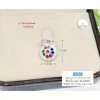 ราคา จี้ถุงเงิน งานสุโขทัยแท้ แบบลงยา ใช้เป็นจี้ร้อยสร้อยข้อมือ สร้อยคอ ขนาดเท่าเหรียญ 25 สตางค์(เนื้อเงินแท้) : SK0541 (1734149130998154684)