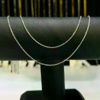 ราคา สร้อยคอ18Kดีไซน์คดกริช ยาว18นิ้ว ทองขาว (1733976313988285830)