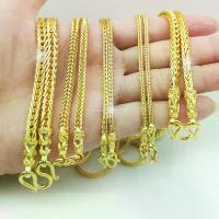 ราคา [พร้อมส่ง] สร้อยทองไม่ลอก 5 10 บาท สร้อยทองไม่ลอกไม่ดำ สร้อยทองเคแท้18k สร้อยทองเหลือง ยาว24 สร้อยคอ สร้อยทอง ไม่ลอก ไม่ดำ ทองไมครอน ทองชุบ (1734204959266276874)