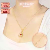 ราคา สร้อยคอทอง สร้อยคอพร้อมจี้ พระประจำวันเกิด สร้อยคอ สองกษัตริย์ หนัก 2สลึง ลายไข่ปลายิงทราย เลือกขนาดได้ ไม่ลอก ไม่ดำ ชุบ (1733978509518996704)