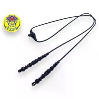 ราคา จัดส่งทันที- สร้อยพระเชือกร่ม สร้อยคอ สร้อยคอแฟชั่น สร้อยพระตะกรุดไม้งิ้วดำแท้ห้อยพระได้อีกองค์ห้อยได้2องค์ คะ (1733598375421708120)