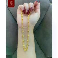 ราคา ทองแม่มะตูม รวมเซต สร้อยคอ ข้อมือ จี้พระ ลายเม็ดอิตาลี น้ำหนัก 2-3 บาท ไมครอนเกรดพรีเมี่ยม (1732428693227799938)