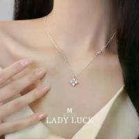 ราคา [เก็บเงินปลายทาง] MEETสร้อยเงินแท้ Lady Luck สร้อยคอสั้น สร้อยคอเงิน สร้อยแฟชั่น จี้เงินแท้ สร้อยหินนำโชค สร้อยคอ (1734029470015456804)
