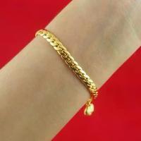 ราคา สร้อยข้อมือ SSGOLD 2 Salung สร้อยข้อมือทองแบนแบบบิดเกลียว สร้อยข้อมือทองปลอม ทองเหมือนจริง ชุบไมครอน ไม่ลอก (1731682245893916665)