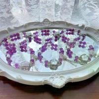 ราคา 【Amethystz 】สร้อยข้อมือ diy สีม่วงธรรมชาติ ,คริสตัลสีขาว ,White Phantom หินมงคล หินแท้ (1734164076755518921)