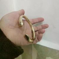 ราคา สร้อยข้อมือ ทำจากทองเหลืองแท้ ดีไซน์ราศีมีน แหวนมือเปิดทองเหลืองแท้ หนา (1731748634248973008)