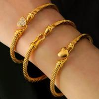 ราคา สร้อยข้อมือเชือกลวดรูปหัวใจ, ฝังทอง 18K, เพชร, การออกแบบเข็มกลัดเกือกเหล็กไททาเนียมรูปหัวใจ, สร้อยข้อมือแฟชั่นตะขอไวท์เทนนิ่งอเนกประสงค์, [สร้อยข้อมือ], การออกแบบที่สมบูรณ์แบบสำหรับผู้หญิง (1732382354