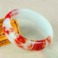 ราคา สร้อยข้อมือหยก, หยกแดงและขาว, หยกไหมทอง, ดอกไม้ลอยน้ำเลือดไก่, สร้อยข้อมือ Gobi, สำหรับผู้หญิง, หินหลากสี, ธรรมชาติ (1731623867195426116)
