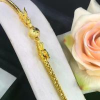 ราคา สร้อยข้อมือ ลายสี่เสามังกรคาบโอ่ง นน3฿ หญิง (1729737903335574501)