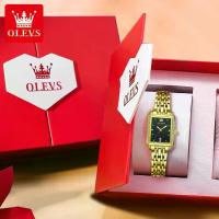 ราคา นาฬิกาแบรนด์ใหม่ดั้งเดิมสำหรับผู้หญิง OLEVS กันน้ำ สไตล์เกาหลี ลำลอง สแตนเลส ชุดของขวัญ หน้าปัดเล็ก นาฬิกาข้อมือผู้หญิงผู้หญิง ซื้อ 1 แถม 1 สร้อยข้อมือ 9995 (1731356192651773254)