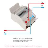 ราคา [ดีลประจำวัน] มิเตอร์วัดพลังงานไฟฟ้าเฟสเดียว AC 220V 5-60A รายละเอียด 4P ติดรางไดน์ อิเล็กทรอนิกส์ วัดกำลังวัตต์ (1733884784900736969)