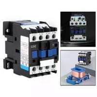 ราคา คอนแทคเตอร์ไฟฟ้ากระแสสลับสำหรับใช้ในครัวเรือน CJX2-1810 220โวลต์ 18แอมป์ ติดรางไดน์ อิเล็กทรอนิกส์ คอนแทคเตอร์กำลังไฟ 3ขั้ว + 1โน่ (1733855354711672799)